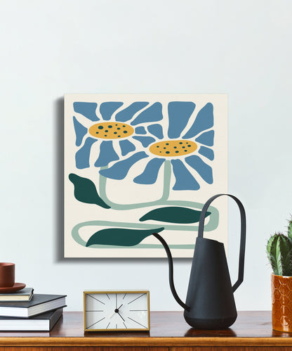 Premium Poster of Elegant Floral Wall Art for Home Decor Canvas Wraps