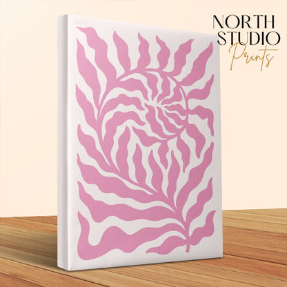 Premium Poster of Elegant Floral Wall Art for Stylish Home Canvas Wraps