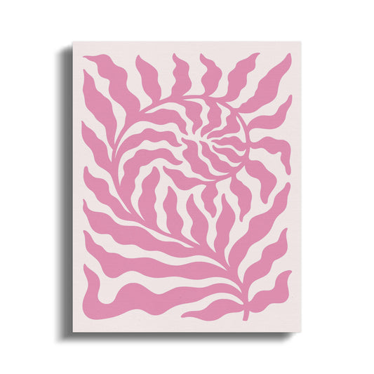 Premium Poster of Elegant Floral Wall Art for Stylish Home Canvas Wraps