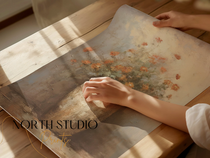 Premium Poster of Elegant Flower Bouquet Art Print Posters