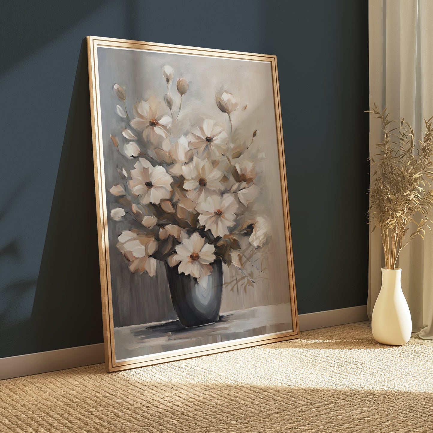 Premium Poster of Elegant Flower Bouquet Art Print Wall Decor Posters