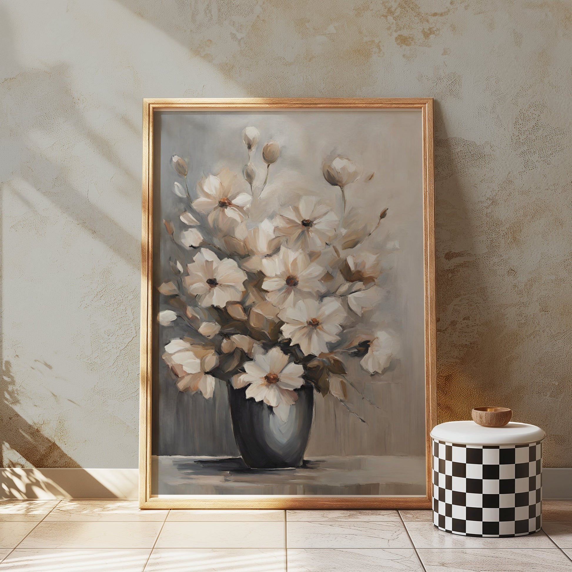 Premium Poster of Elegant Flower Bouquet Art Print Wall Decor Posters