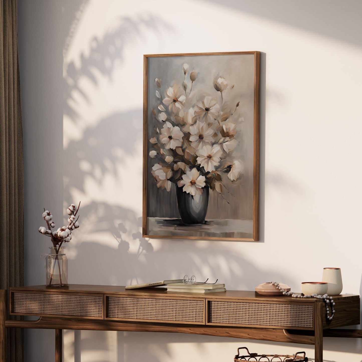 Premium Poster of Elegant Flower Bouquet Art Print Wall Decor Posters