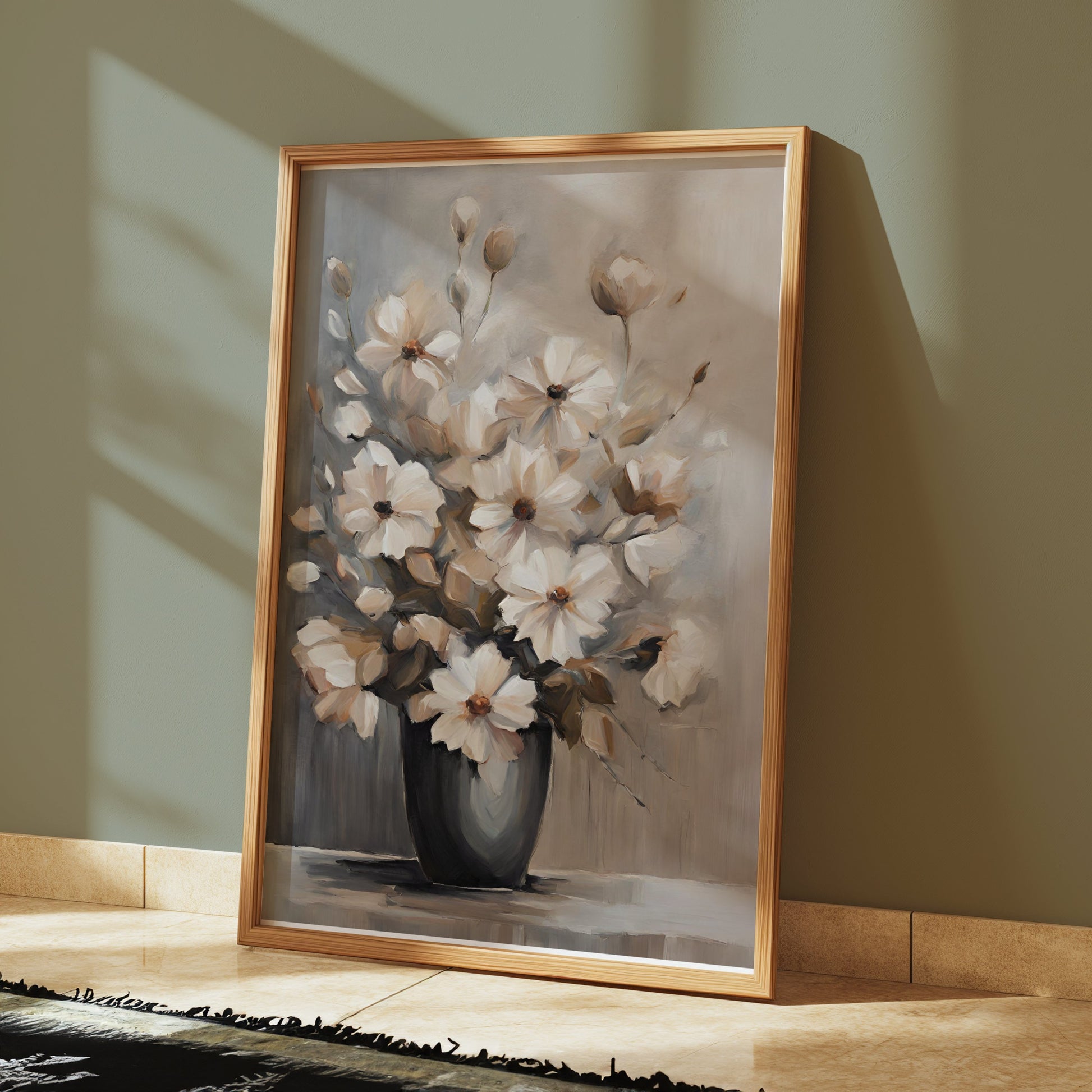 Premium Poster of Elegant Flower Bouquet Art Print Wall Decor Posters