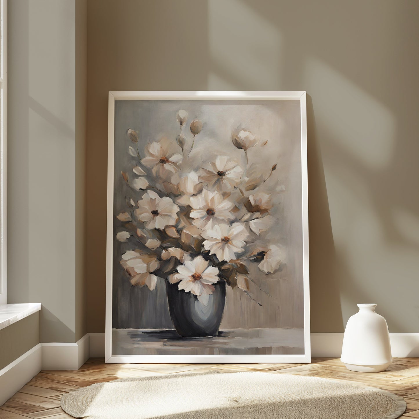 Premium Poster of Elegant Flower Bouquet Art Print Wall Decor Posters
