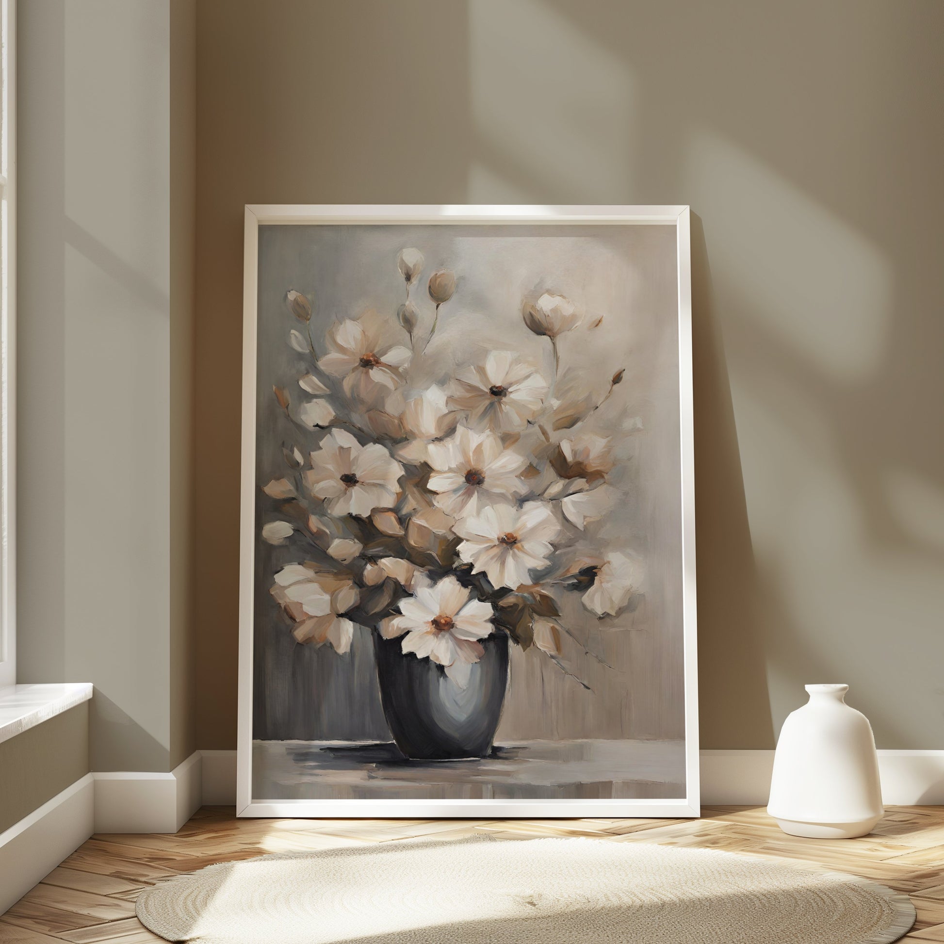 Premium Poster of Elegant Flower Bouquet Art Print Wall Decor Posters