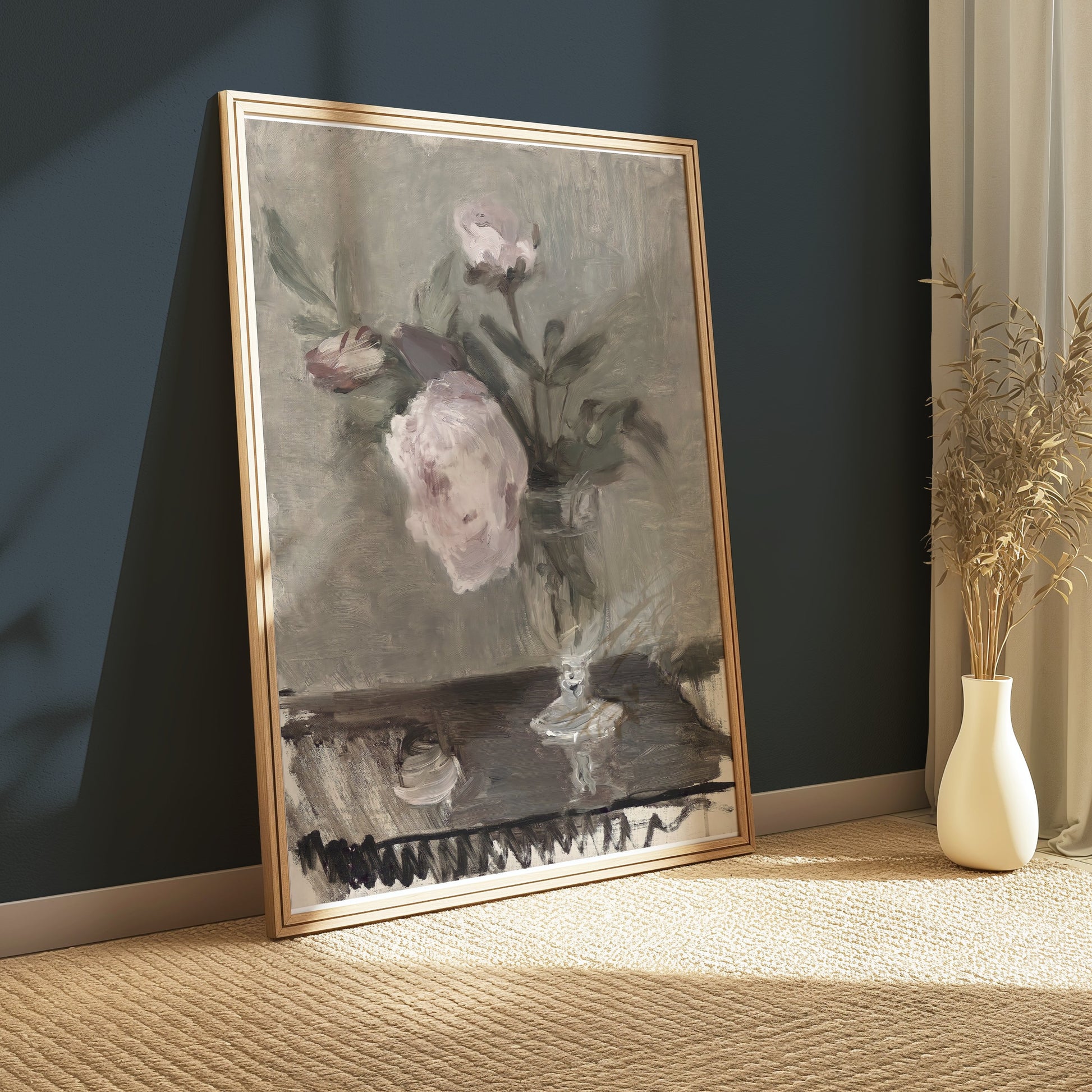 Premium Poster of Elegant Flower Still Life Art Print Posters
