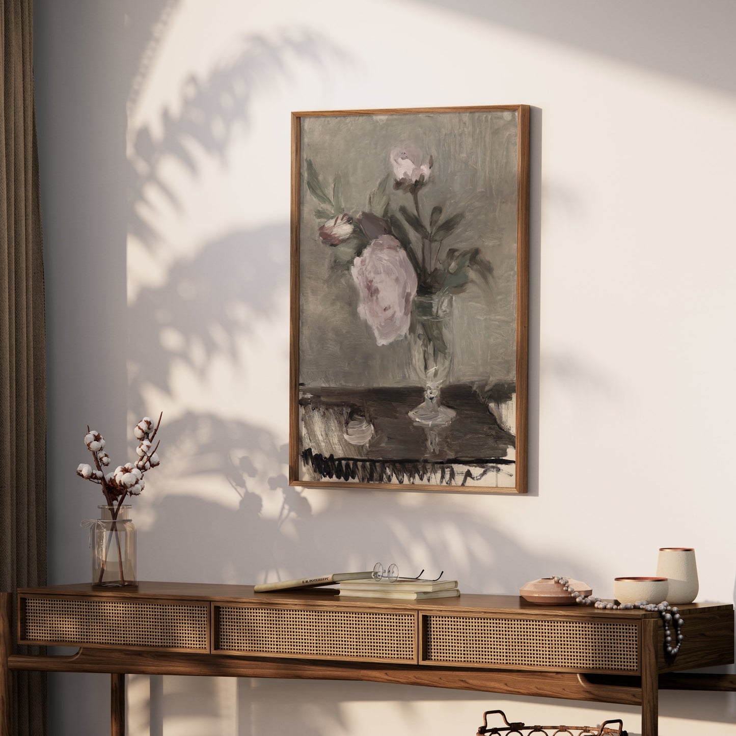 Premium Poster of Elegant Flower Still Life Art Print Posters