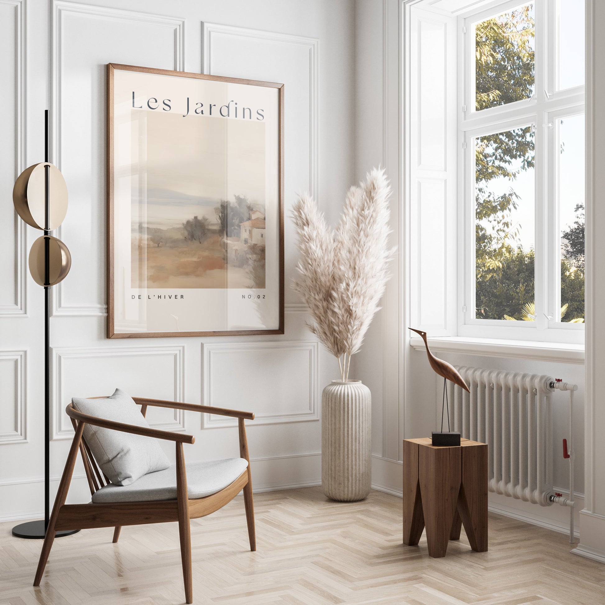 Premium Poster of Elegant French Landscape Art Large Wall Décor Posters