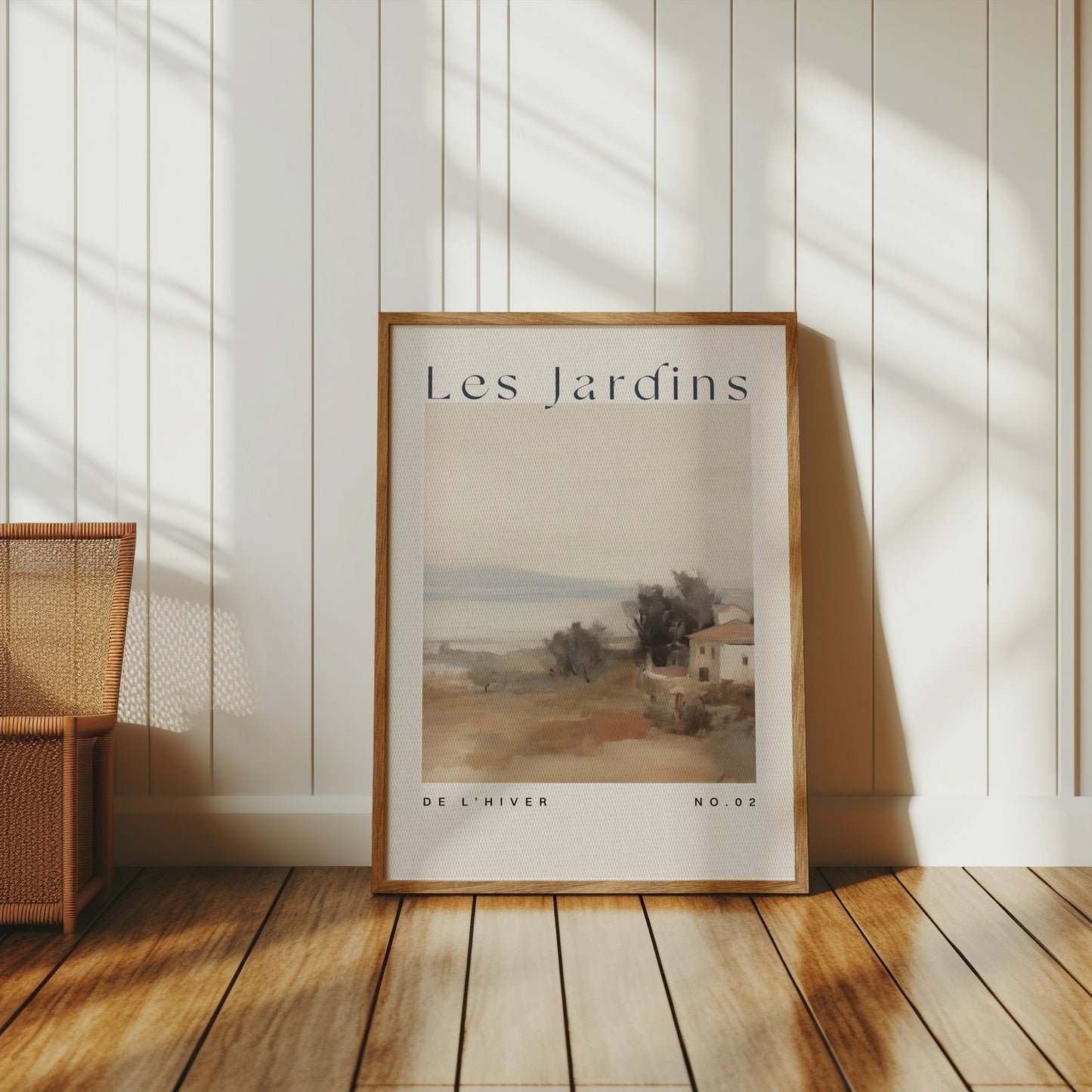Premium Poster of Elegant French Landscape Art Large Wall Décor Posters