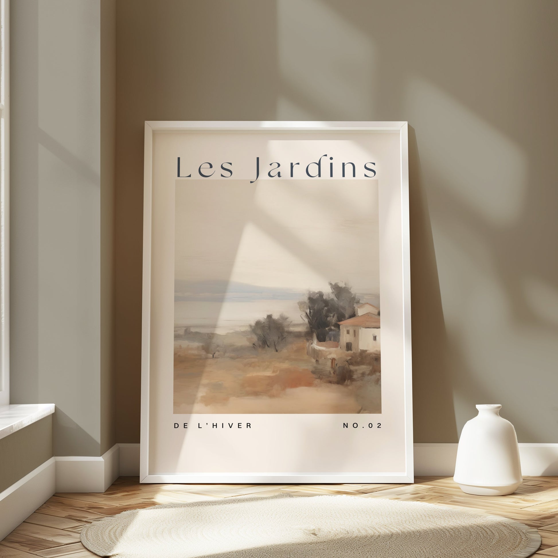 Premium Poster of Elegant French Landscape Art Large Wall Décor Posters