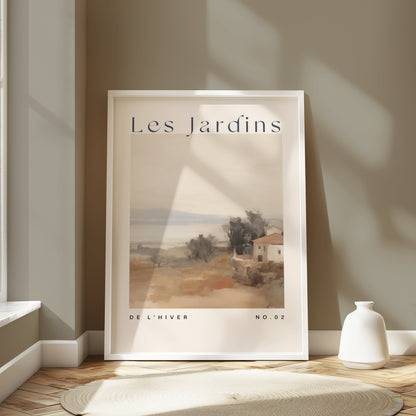 Premium Poster of Elegant French Landscape Art Large Wall Décor Posters