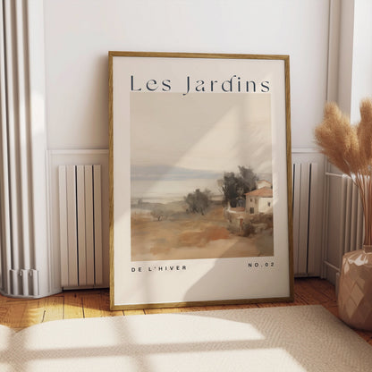 Premium Poster of Elegant French Landscape Art Large Wall Décor Posters
