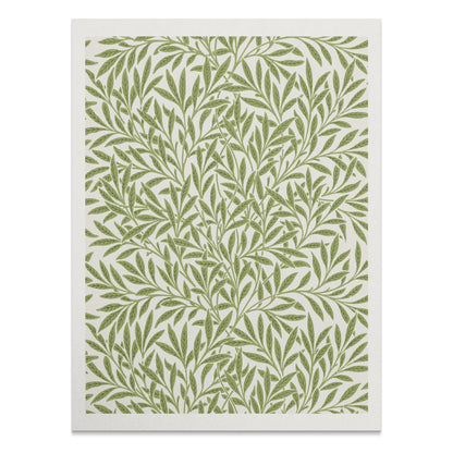 Premium Poster of Elegant Green Leaf Pattern Inspired Posters