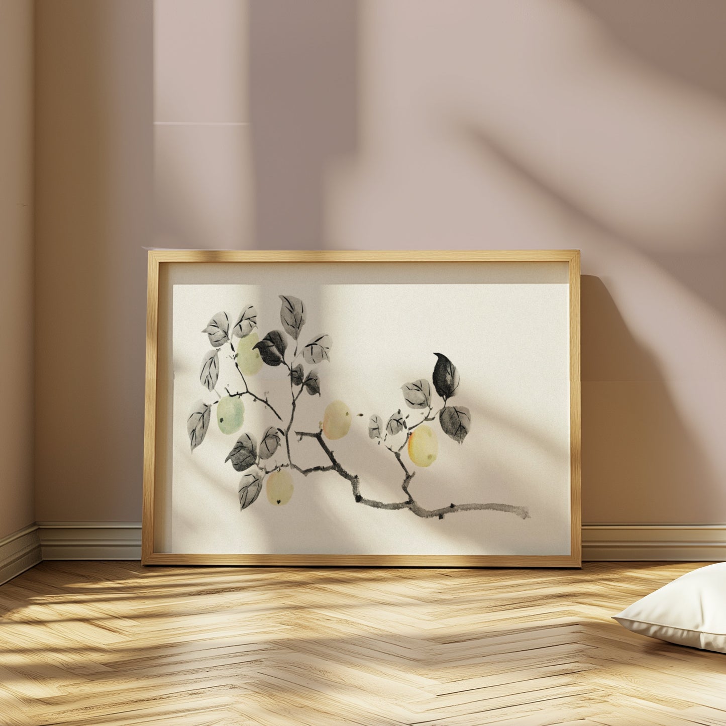 Premium Poster of Elegant Japanese Botanical Art Print Posters