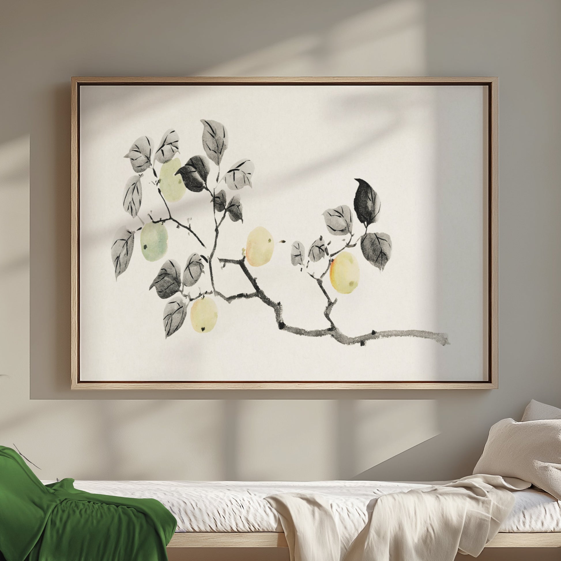 Premium Poster of Elegant Japanese Botanical Art Print Posters