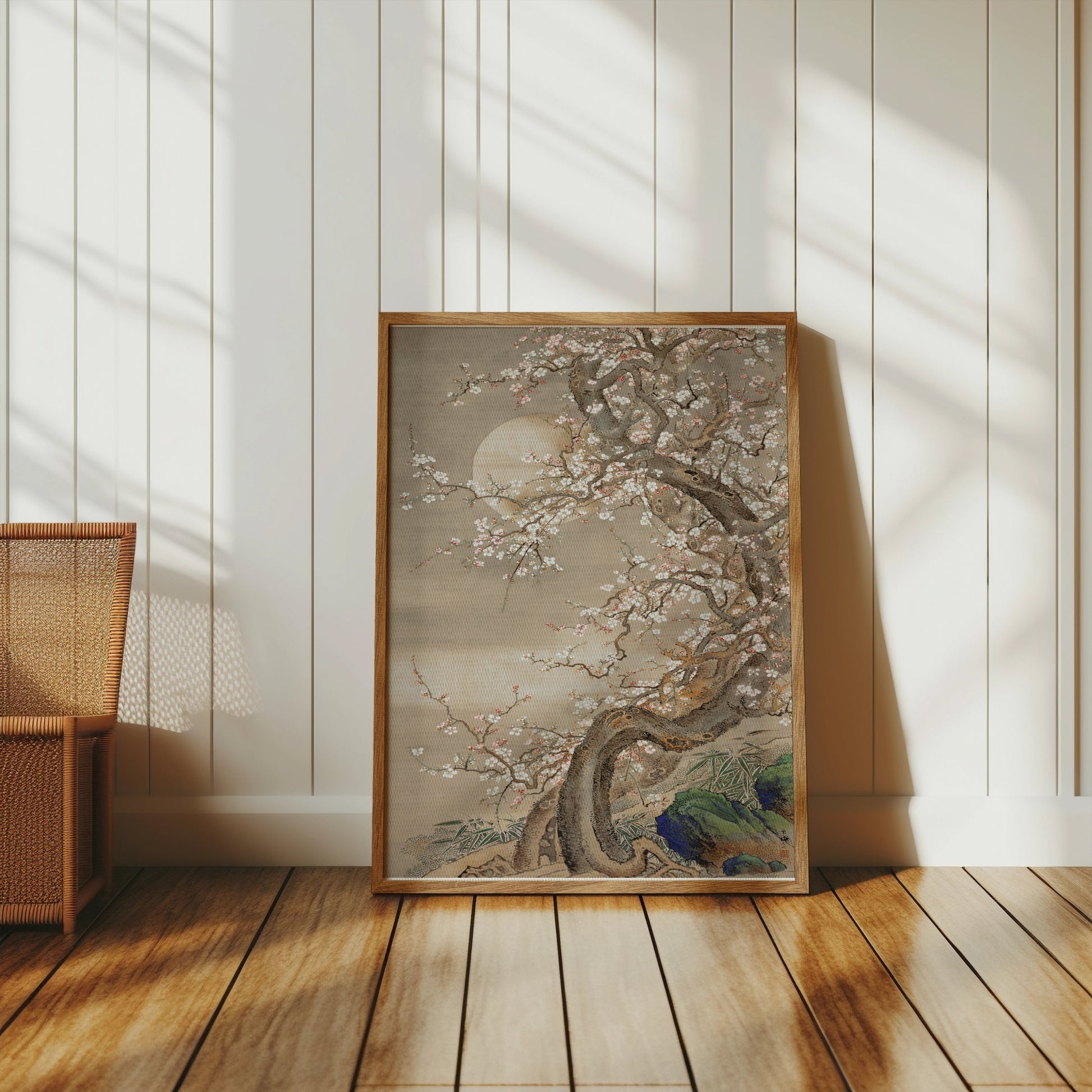Premium Poster of Elegant Japanese Cherry Blossom Tree Art Posters