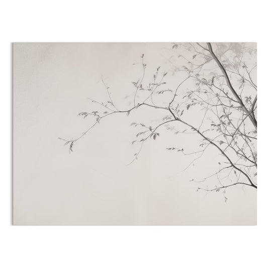 Premium Poster of Elegant Minimalist Branch Silhouette Wall Art Posters