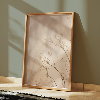 Premium Poster of Elegant Nature Inspired Minimalist Wall Art Posters
