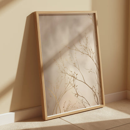 Premium Poster of Elegant Nature Inspired Minimalist Wall Art Posters