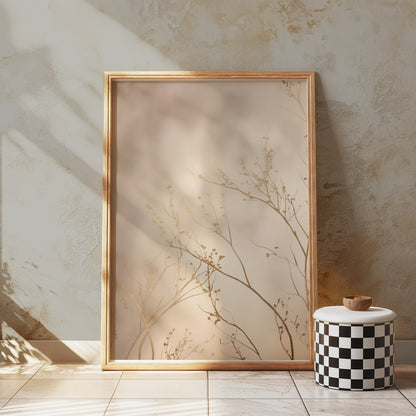 Premium Poster of Elegant Nature Inspired Minimalist Wall Art Posters