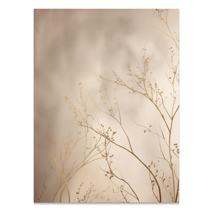 Premium Poster of Elegant Nature Inspired Minimalist Wall Art Posters