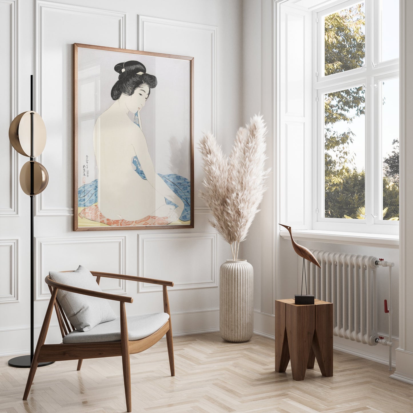 Premium Poster of Elegant Traditional Japanese Art Posters
