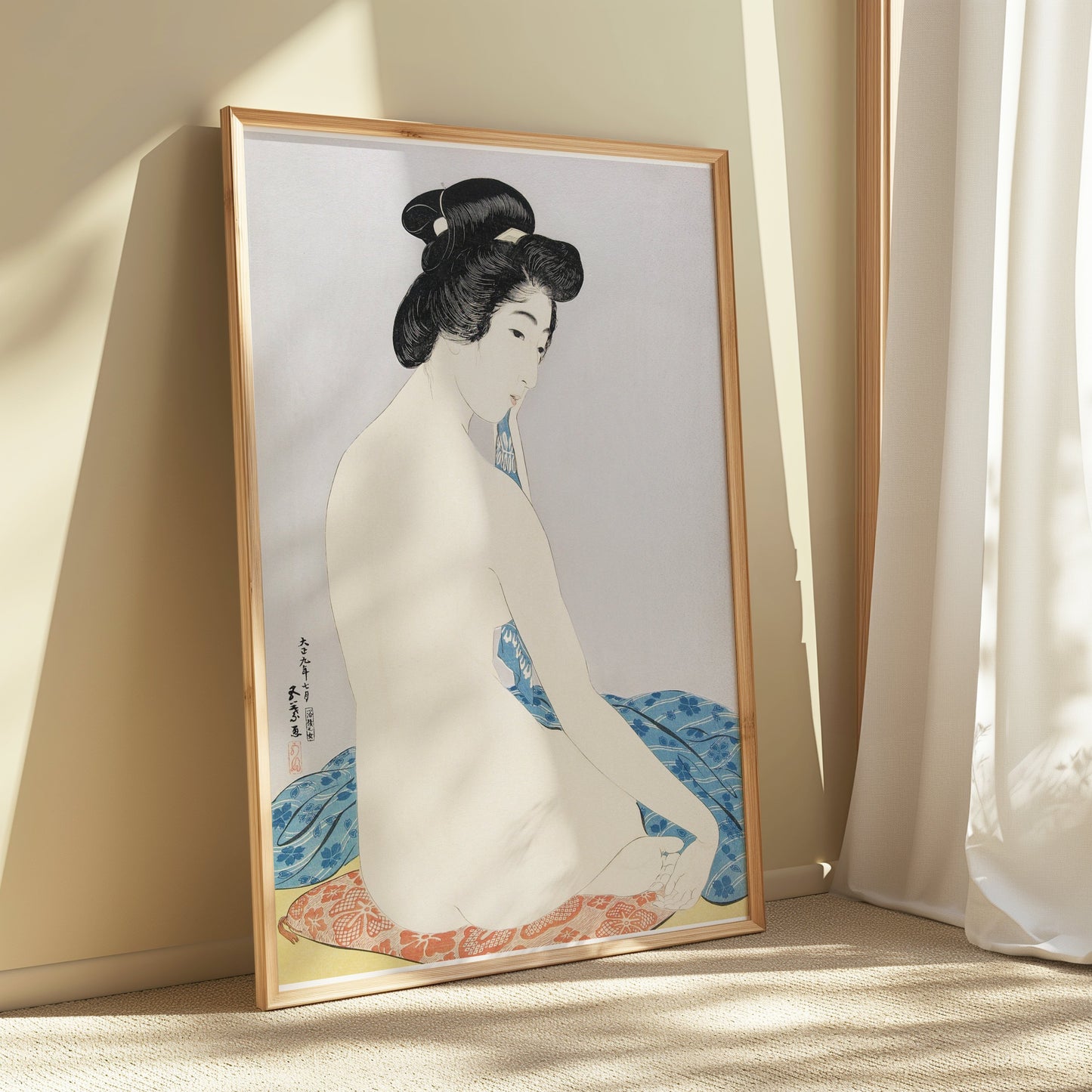 Premium Poster of Elegant Traditional Japanese Art Posters