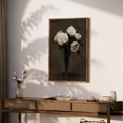 Premium Poster of Elegant Vintage Floral Bouquet Art Print Posters