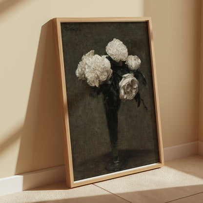 Premium Poster of Elegant Vintage Floral Bouquet Art Print Posters