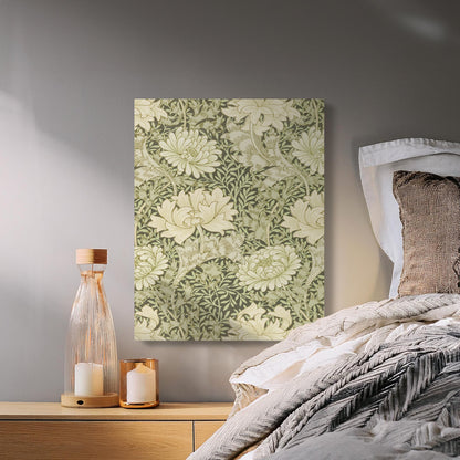 Premium Poster of Elegant William Morris Floral Pattern Canvas Wraps