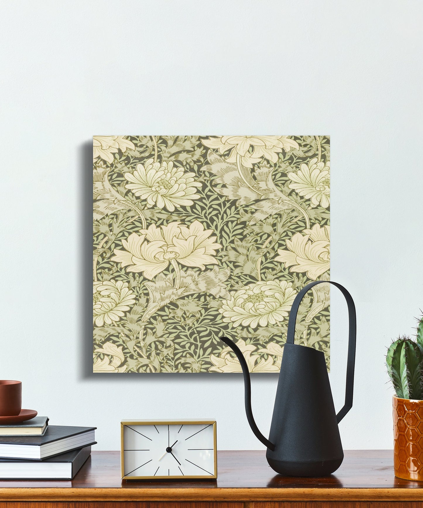 Premium Poster of Elegant William Morris Floral Pattern Canvas Wraps
