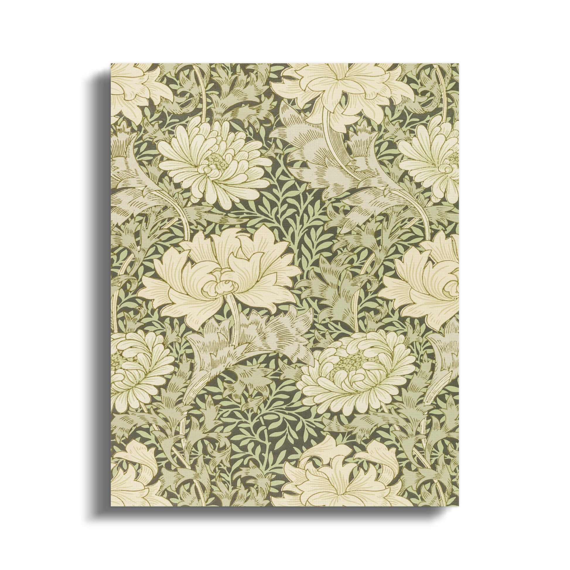Premium Poster of Elegant William Morris Floral Pattern Canvas Wraps