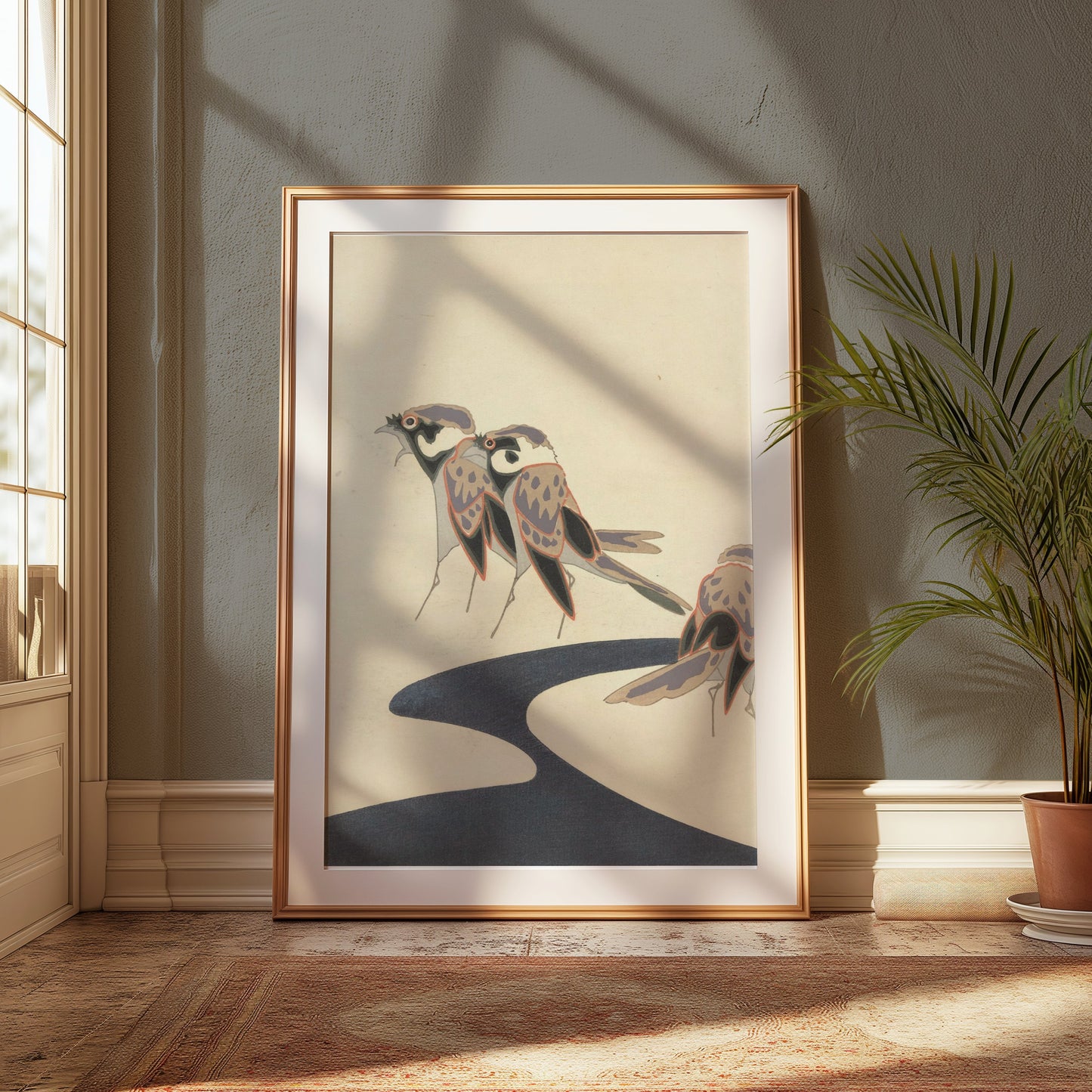 Premium Poster of Exotic Bird Illustration Inspired Posters