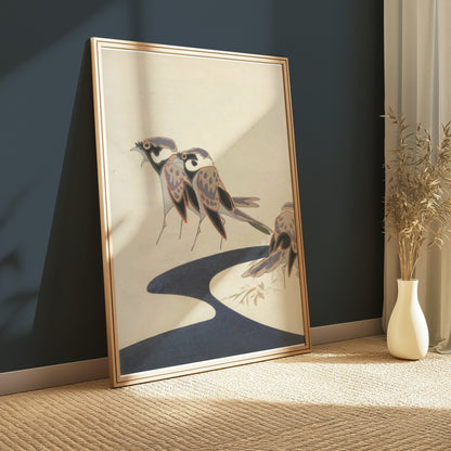 Premium Poster of Exotic Bird Illustration Inspired Posters
