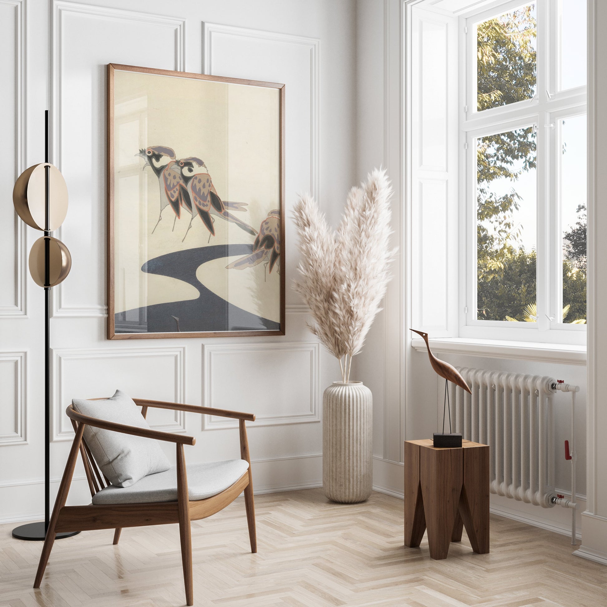 Premium Poster of Exotic Bird Illustration Inspired Posters