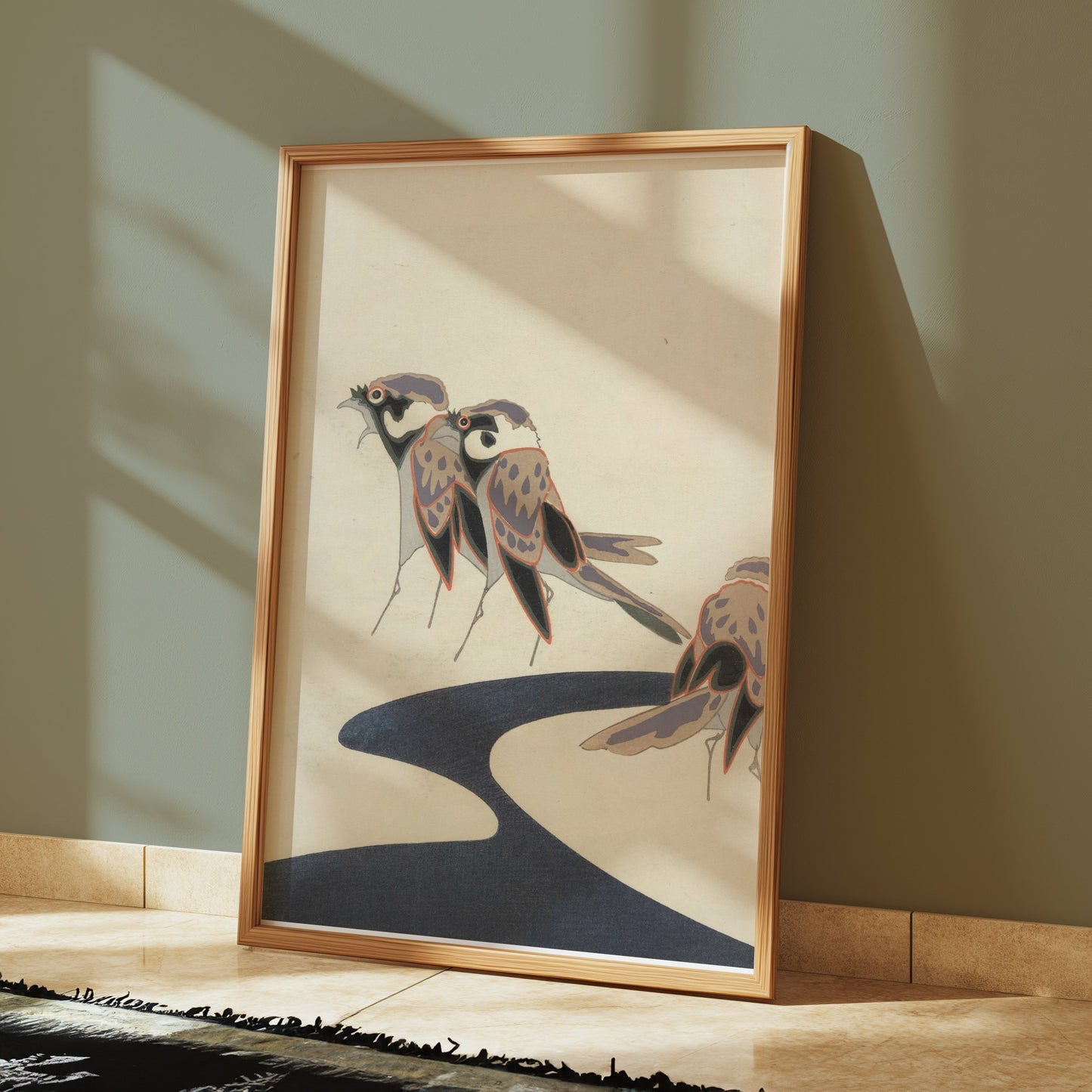 Premium Poster of Exotic Bird Illustration Inspired Posters