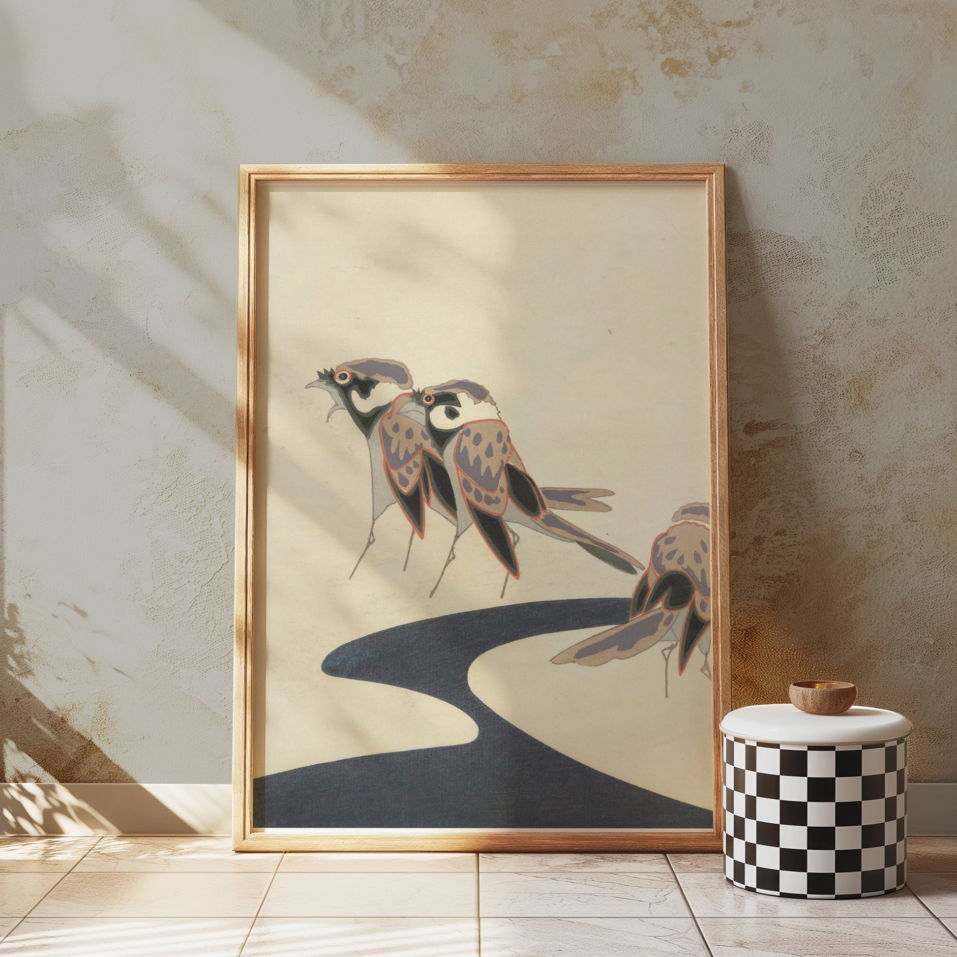 Premium Poster of Exotic Bird Illustration Inspired Posters