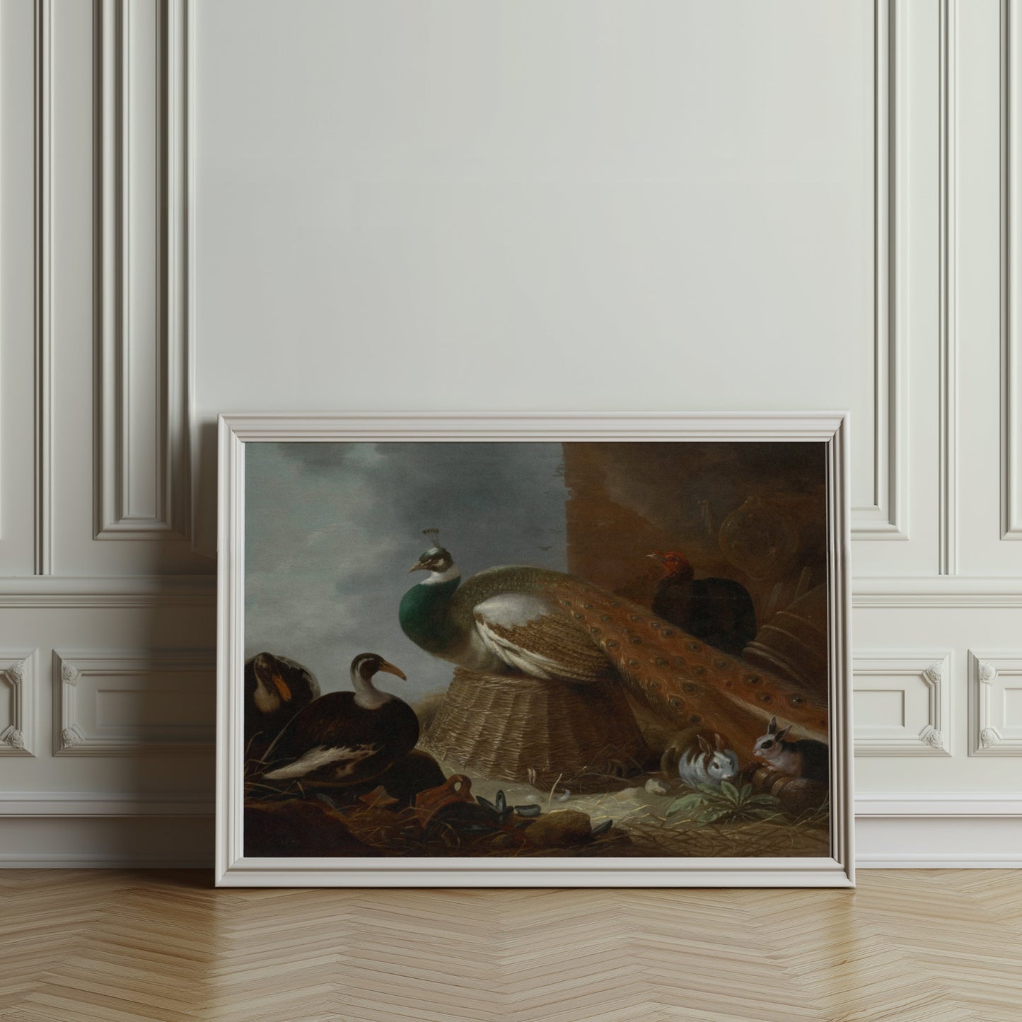 Premium Poster of Exquisite Art with Birds and Animals Posters