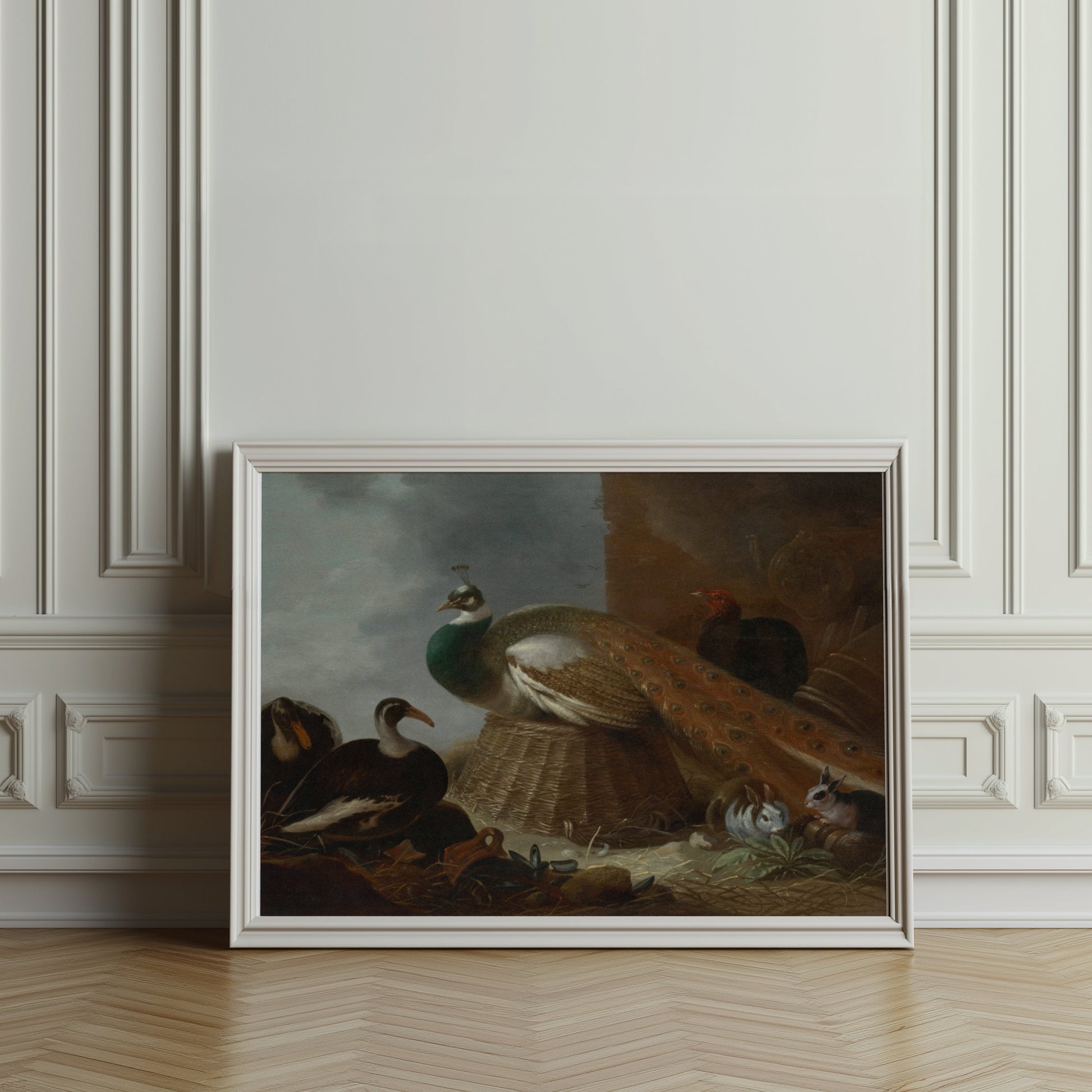 Premium Poster of Exquisite Art with Birds and Animals Posters