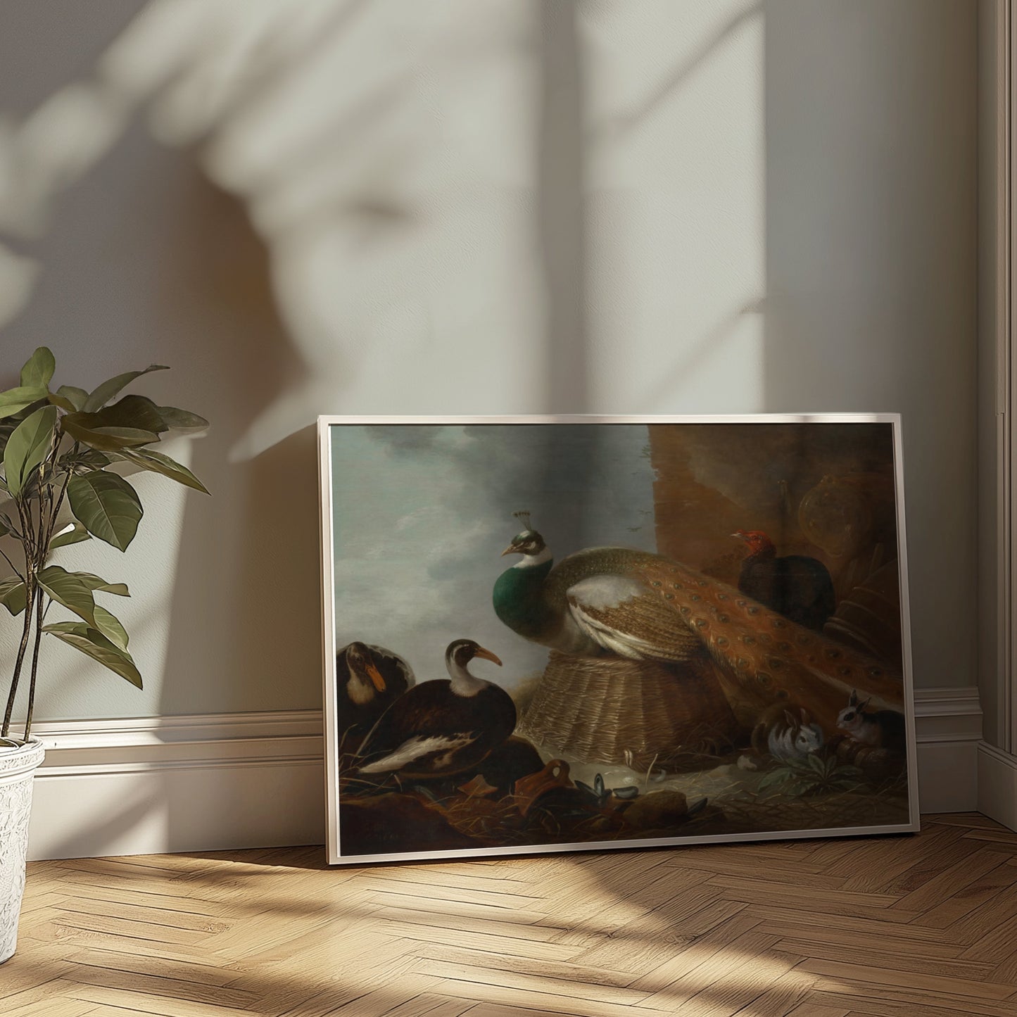 Premium Poster of Exquisite Art with Birds and Animals Posters