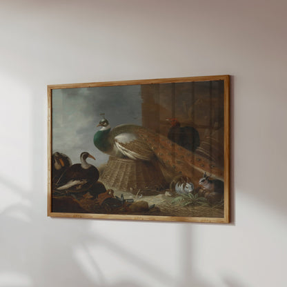 Premium Poster of Exquisite Art with Birds and Animals Posters