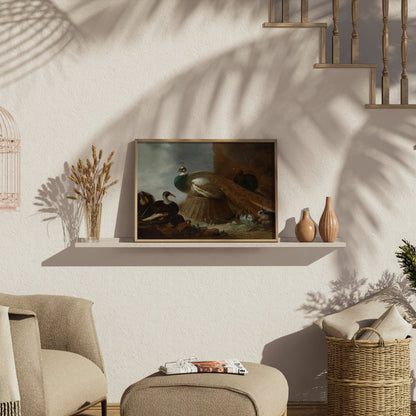 Premium Poster of Exquisite Art with Birds and Animals Posters