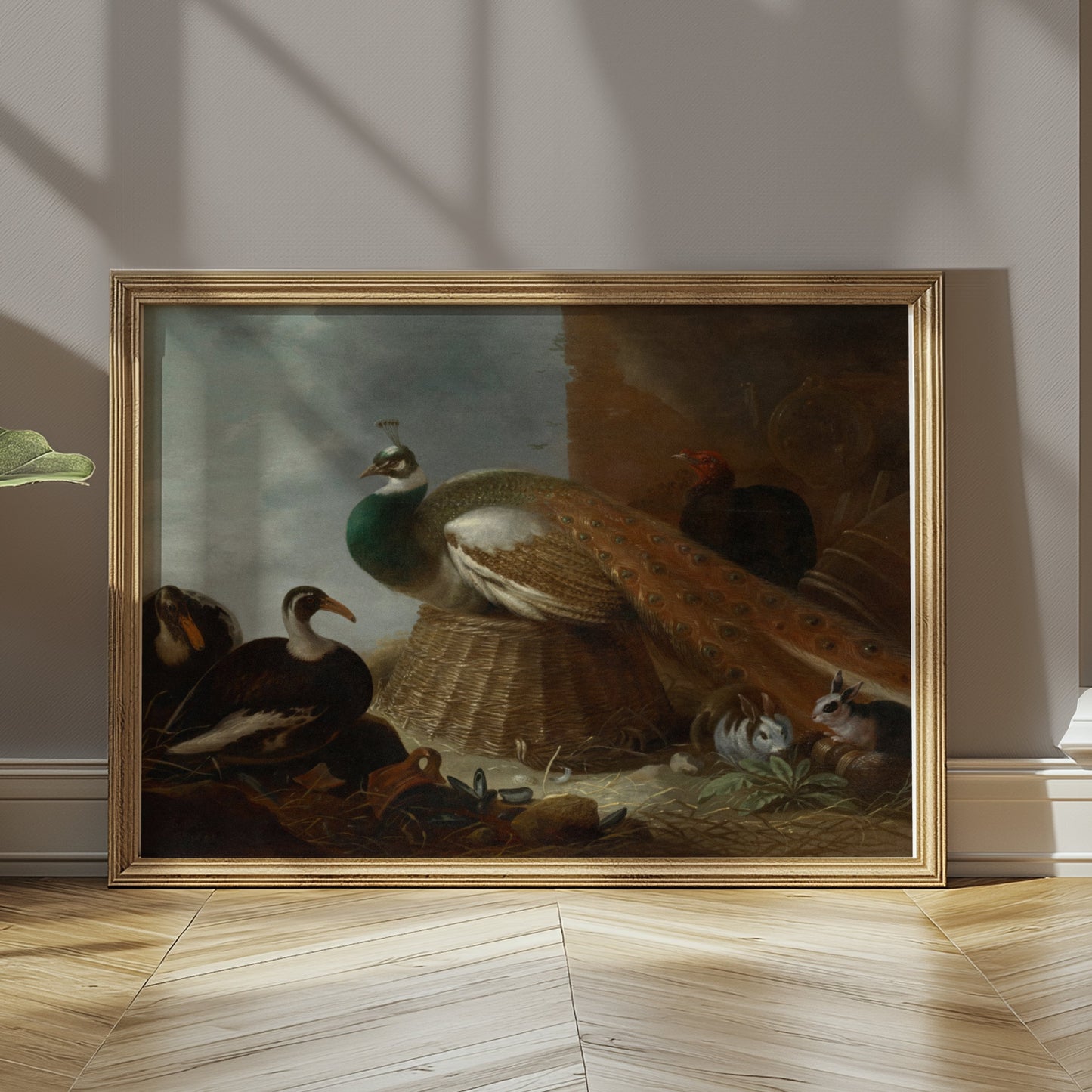 Premium Poster of Exquisite Art with Birds and Animals Posters