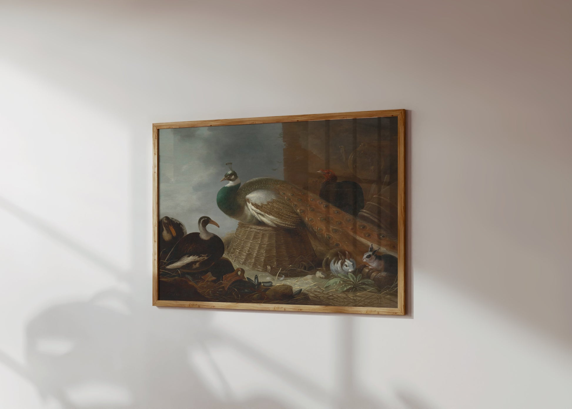Premium Poster of Exquisite Art with Birds and Animals Posters