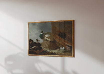 Premium Poster of Exquisite Art with Birds and Animals Posters