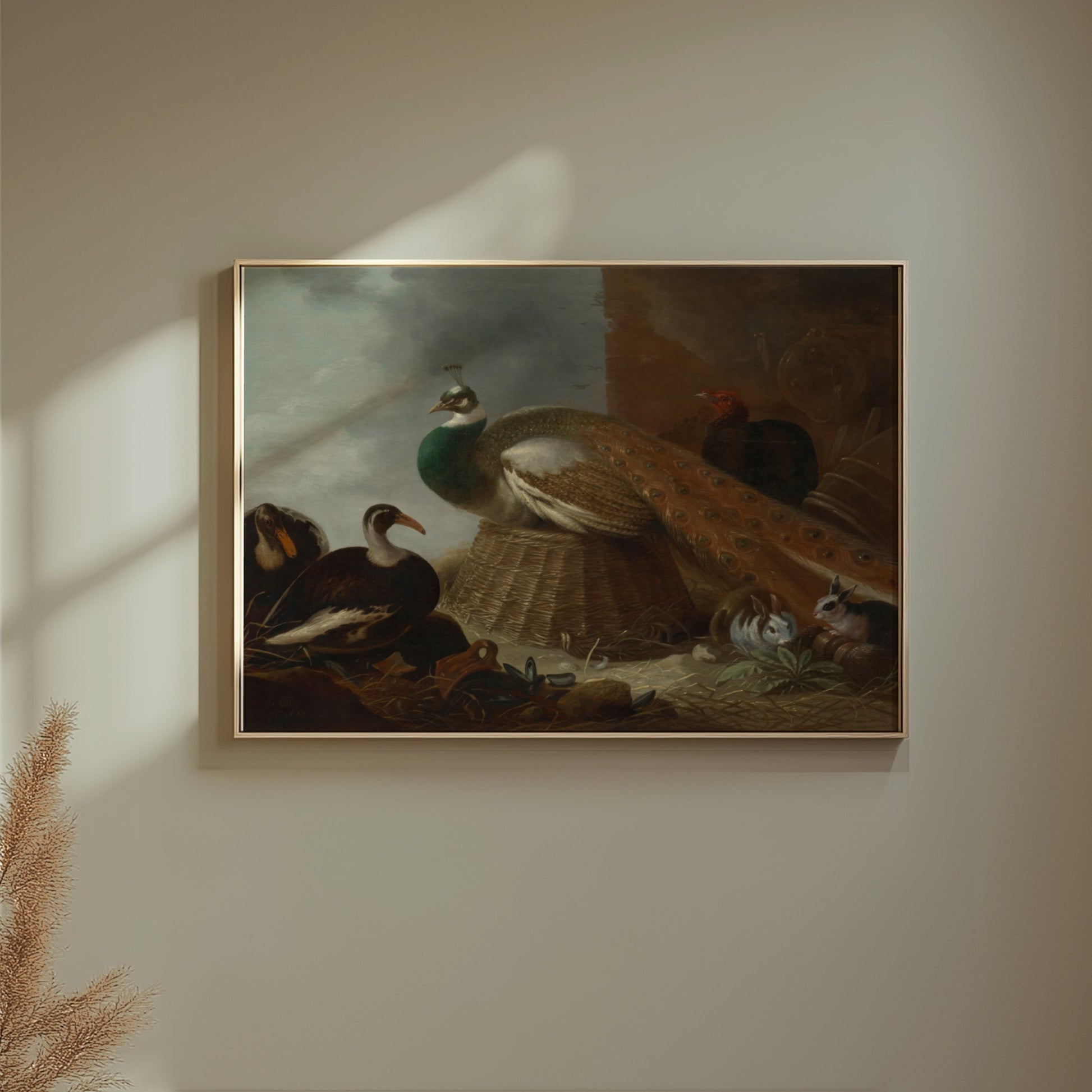 Premium Poster of Exquisite Art with Birds and Animals Posters