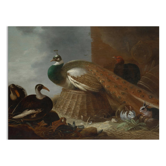 Premium Poster of Exquisite Art with Birds and Animals Posters