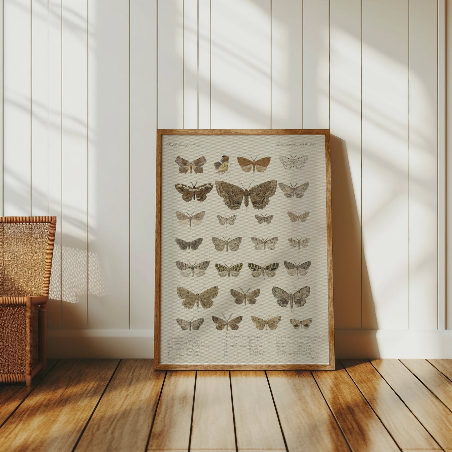 Premium Poster of Exquisite Collection of Vintage Butterfly Science Posters
