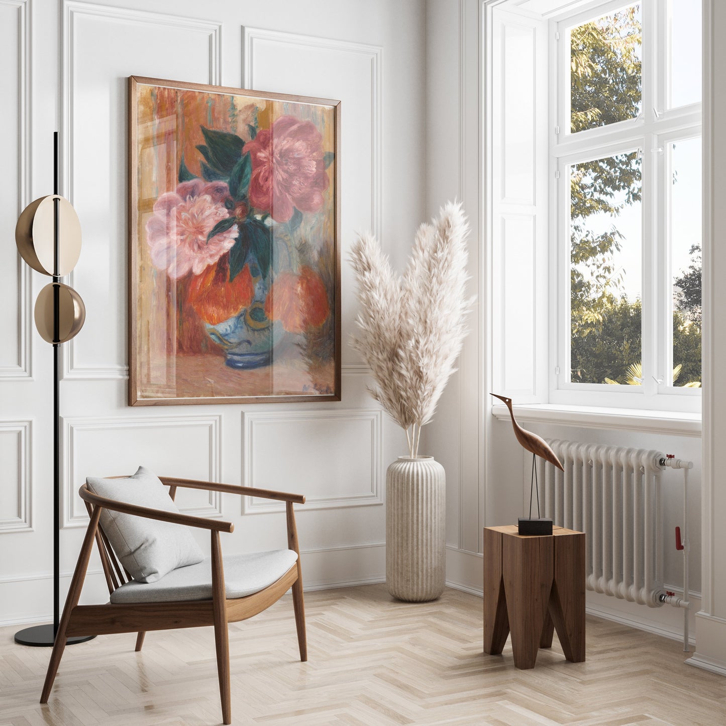 Premium Poster of Exquisite Colorful Floral Still Life Art on Posters